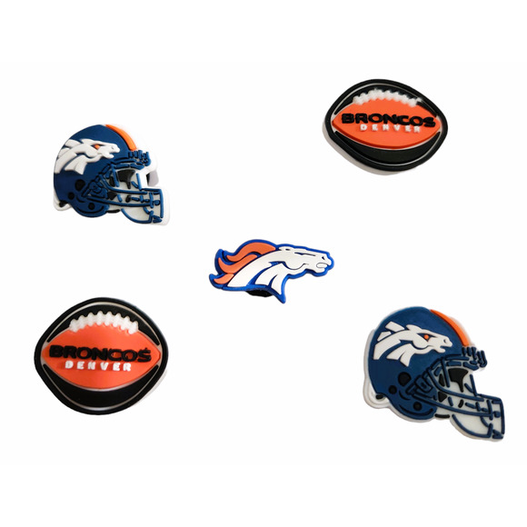 CROCS Accessories Charms Crocs 5 Nfl Denver Broncos Jibbitz Poshmark